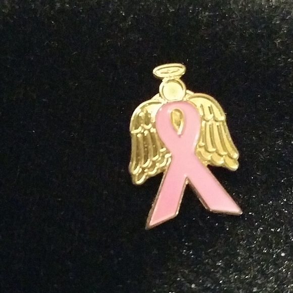 Breast Cancer 1" Jewelry Tack Pin - Picture 1 of 1